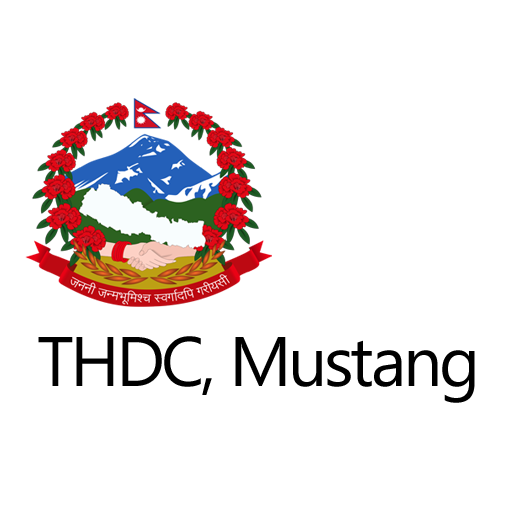 Logo of the THDC, Mustang